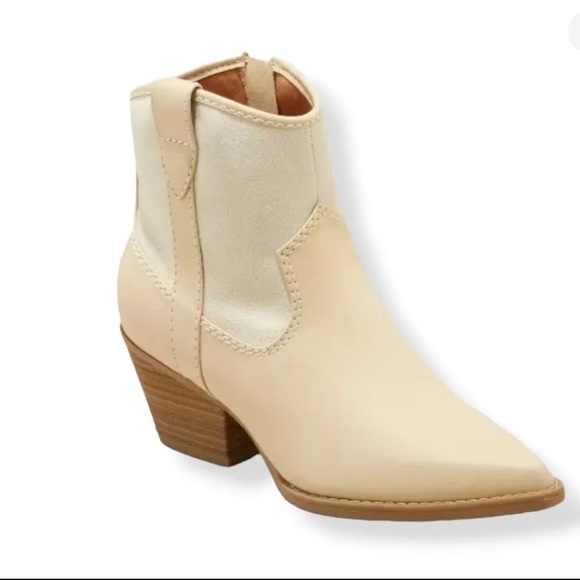 Universal Thread/Kay, off white western ankle boots, various sizes - Picture 1 of 10